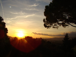 2010 09-Sunset Mougin France